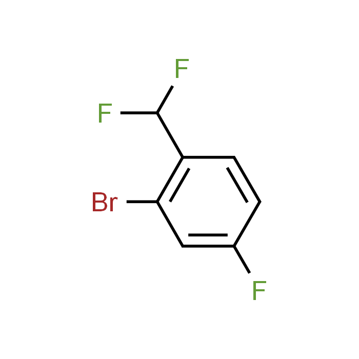 2-Bromo-1-(difluoromethyl)-4-fluorobenzene