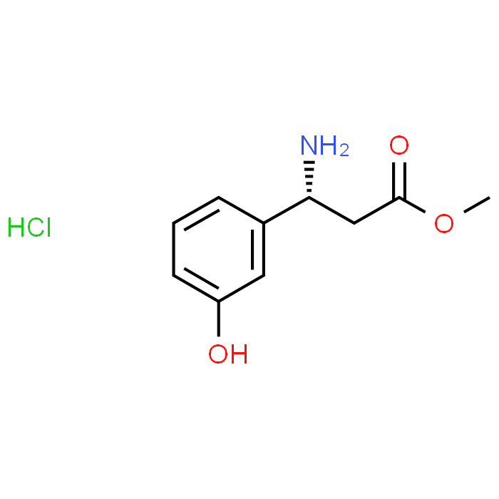 (R)-Methyl 3-amino-3-(3-hydroxyphenyl)propanoate hydrochloride