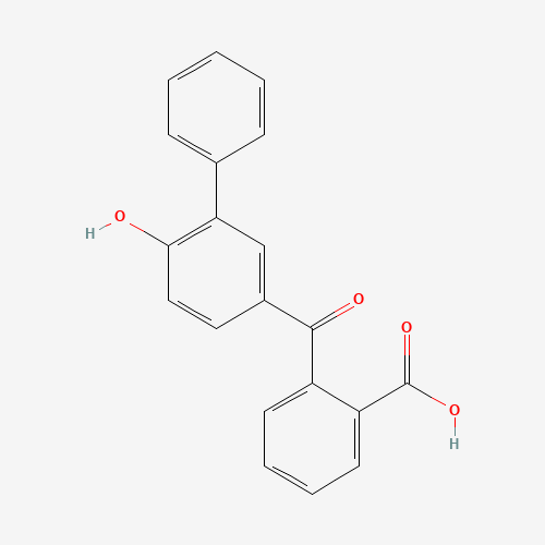 2-(6-Hydroxy-[1,1'-biphenyl]-3-carbonyl)benzoic acid