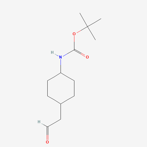 tert-Butyl cis-4-(2-oxoethyl)cyclohexylcarbamate
