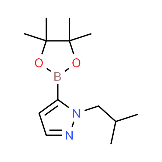 1-(2-Methylpropyl)-5-(4,4,5,5-tetramethyl-1,3,2-dioxaborolan-2-yl)-1H-pyrazole