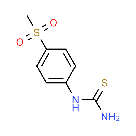 1-(4-(Methylsulfonyl)phenyl)thiourea