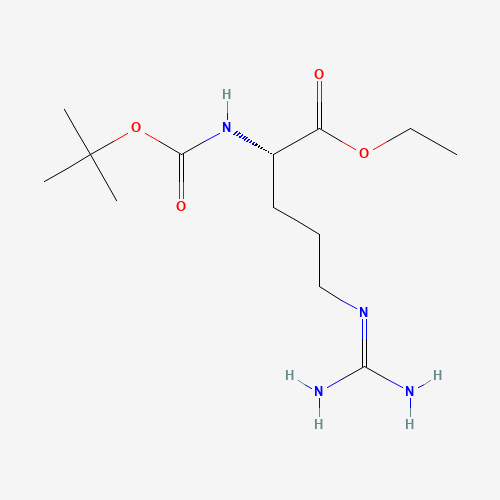 (S)-Ethyl 4-amino-2-((tert-butoxycarbonyl)amino)-4-oxobutanoate