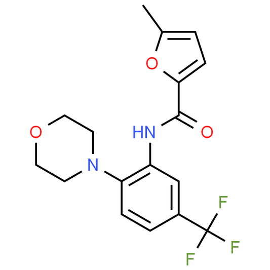 5-Methyl-N-(2-morpholino-5-(trifluoromethyl)phenyl)furan-2-carboxamide