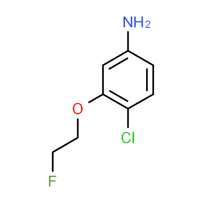 4-Chloro-3-(2-fluoroethoxy)aniline