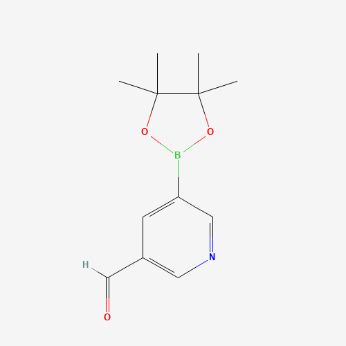 5-(4,4,5,5-Tetramethyl-1,3,2-dioxaborolan-2-yl)nicotinaldehyde