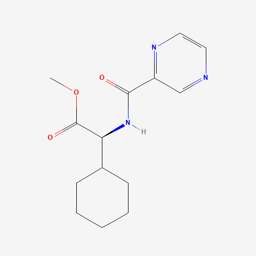 (S)-methyl 2-cyclohexyl-2-(pyrazine-2-carboxamido)acetate