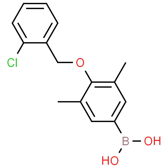 (4-((2-Chlorobenzyl)oxy)-3,5-dimethylphenyl)boronic acid