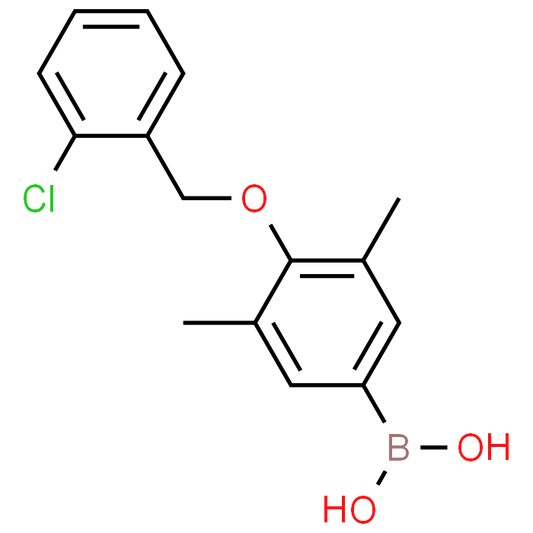 (4-((2-Chlorobenzyl)oxy)-3,5-dimethylphenyl)boronic acid