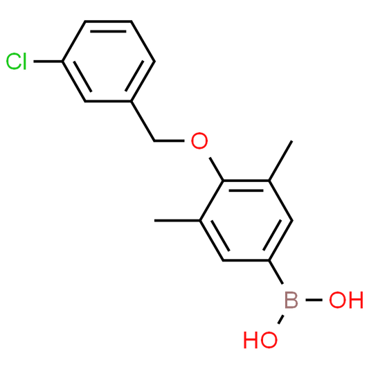 (4-((3-Chlorobenzyl)oxy)-3,5-dimethylphenyl)boronic acid