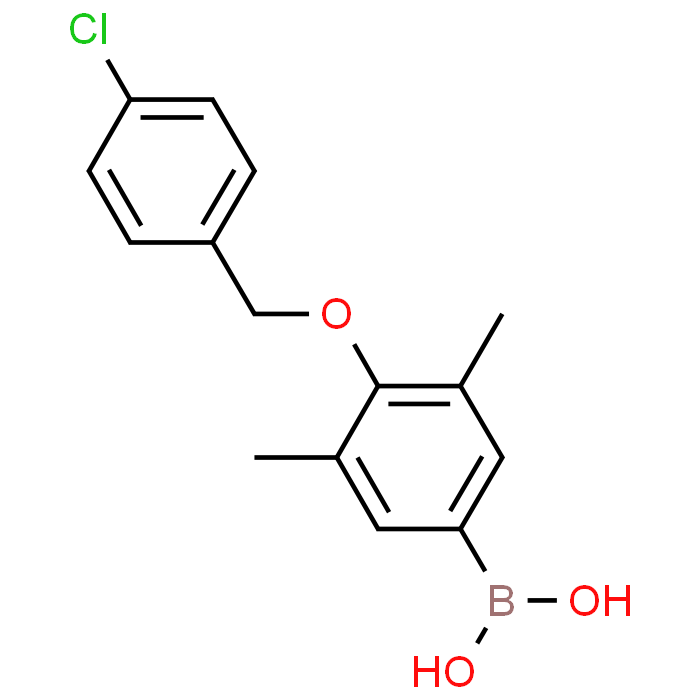 (4-((4-Chlorobenzyl)oxy)-3,5-dimethylphenyl)boronic acid