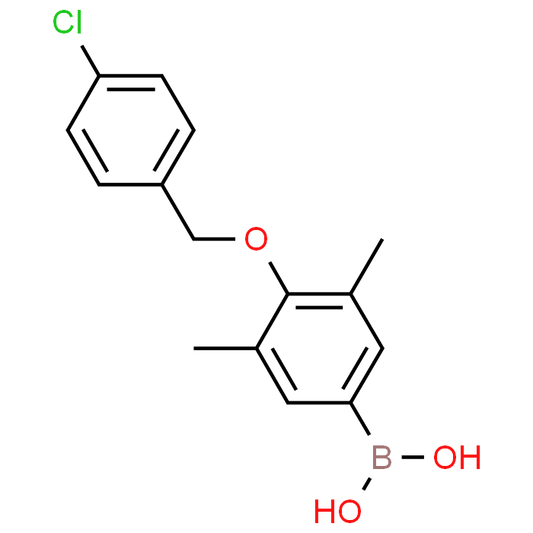 (4-((4-Chlorobenzyl)oxy)-3,5-dimethylphenyl)boronic acid