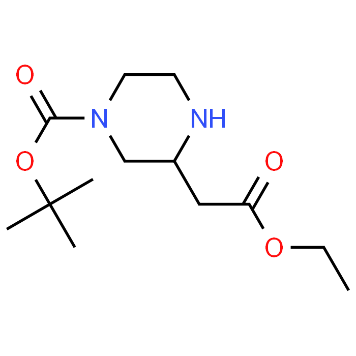 tert-Butyl 3-(2-ethoxy-2-oxoethyl)piperazine-1-carboxylate