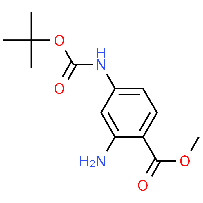 Methyl 2-amino-4-((tert-butoxycarbonyl)amino)benzoate