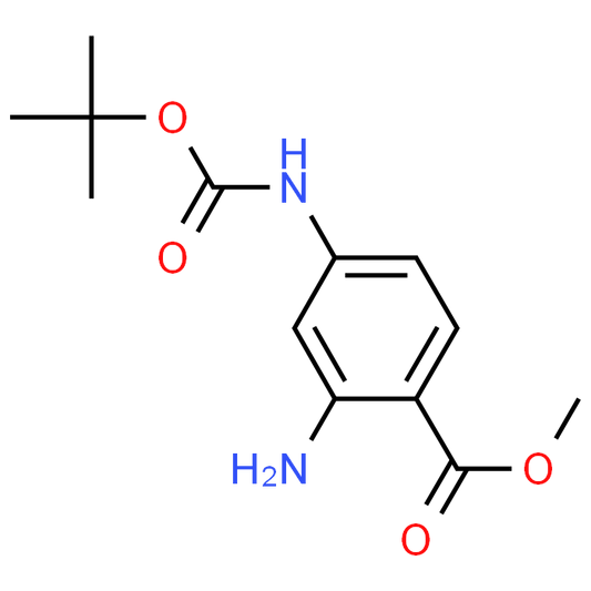 Methyl 2-amino-4-((tert-butoxycarbonyl)amino)benzoate