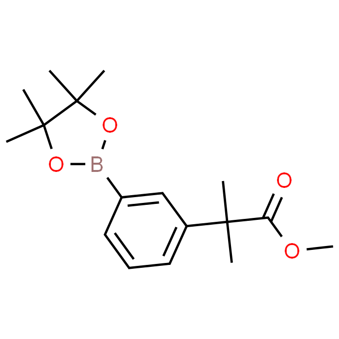 Methyl 2-methyl-2-(3-(4,4,5,5-tetramethyl-1,3,2-dioxaborolan-2-yl)phenyl)propanoate