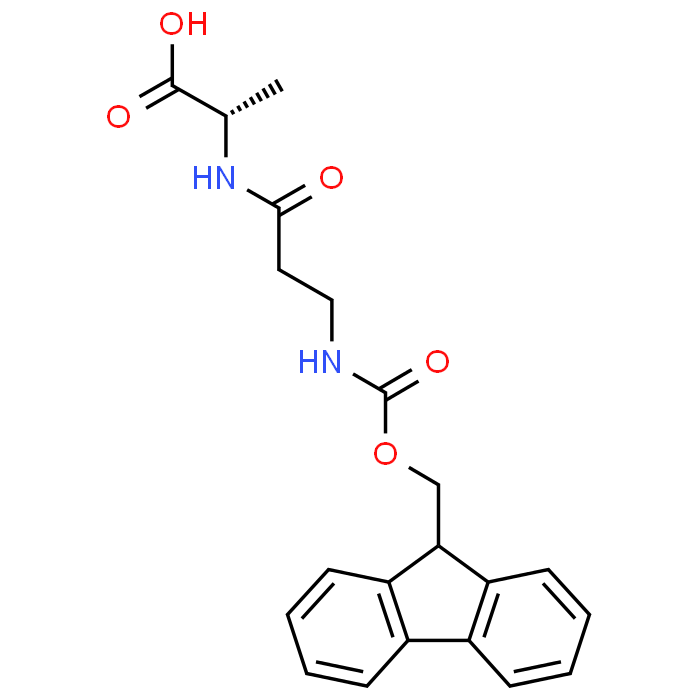 (S)-2-(3-((((9H-Fluoren-9-yl)methoxy)carbonyl)amino)propanamido)propanoic acid