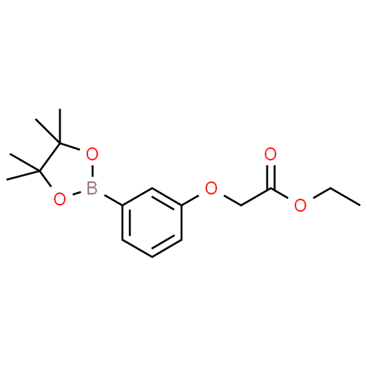 Ethyl 2-(3-(4,4,5,5-tetramethyl-1,3,2-dioxaborolan-2-yl)phenoxy)acetate