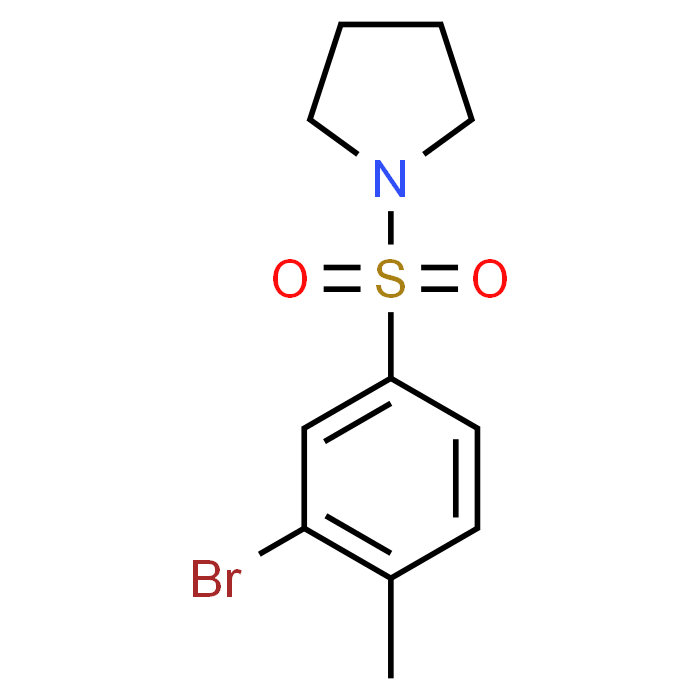 1-(3-Bromo-4-methylphenylsulfonyl)pyrrolidine