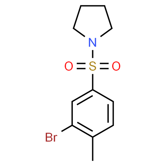 1-(3-Bromo-4-methylphenylsulfonyl)pyrrolidine