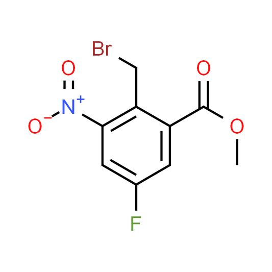 Methyl 2-(bromomethyl)-5-fluoro-3-nitrobenzoate