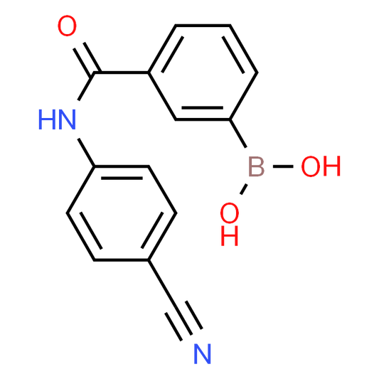 (3-((4-Cyanophenyl)carbamoyl)phenyl)boronic acid