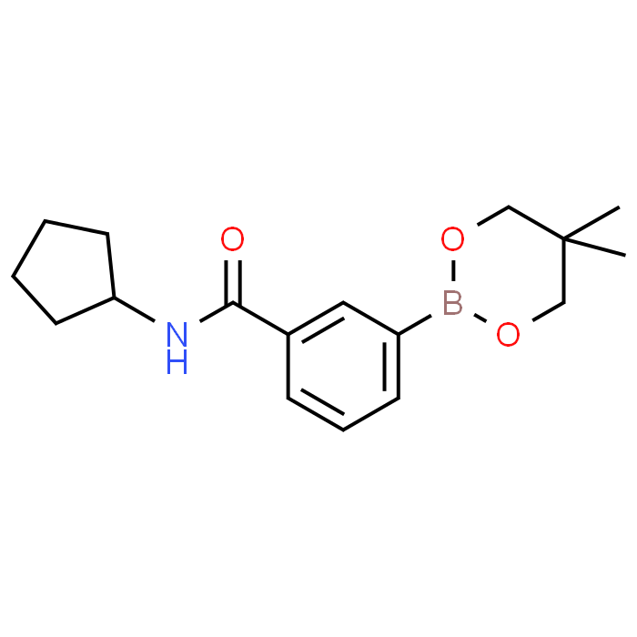 N-Cyclopentyl-3-(5,5-dimethyl-1,3,2-dioxaborinan-2-yl)benzamide