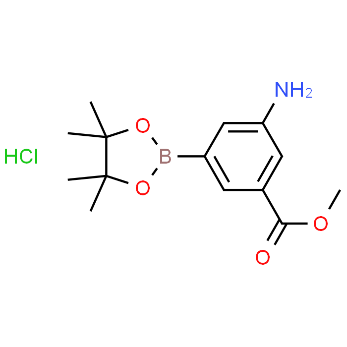 Methyl 3-amino-5-(4,4,5,5-tetramethyl-1,3,2-dioxaborolan-2-yl)benzoate hydrochloride