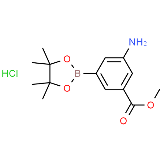 Methyl 3-amino-5-(4,4,5,5-tetramethyl-1,3,2-dioxaborolan-2-yl)benzoate hydrochloride