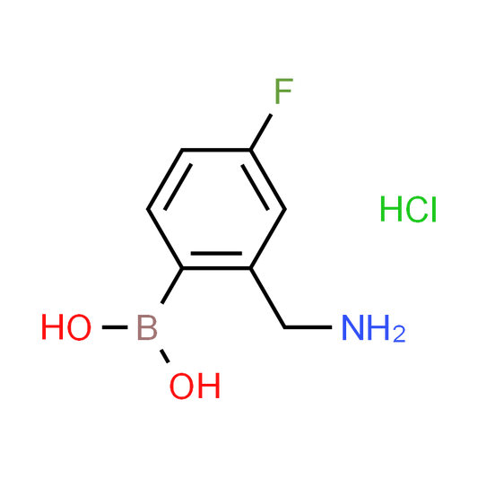 (2-(Aminomethyl)-4-fluorophenyl)boronic acid hydrochloride