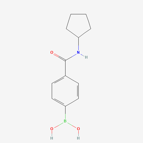 (4-(Cyclopentylcarbamoyl)phenyl)boronic acid