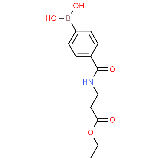 (4-((3-Ethoxy-3-oxopropyl)carbamoyl)phenyl)boronic acid