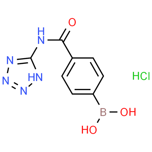 (4-((1H-Tetrazol-5-yl)carbamoyl)phenyl)boronic acid hydrochloride