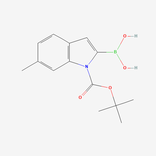(1-(tert-Butoxycarbonyl)-6-methyl-1H-indol-2-yl)boronic acid