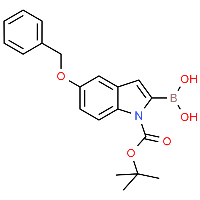 (5-(Benzyloxy)-1-(tert-butoxycarbonyl)-1H-indol-2-yl)boronic acid