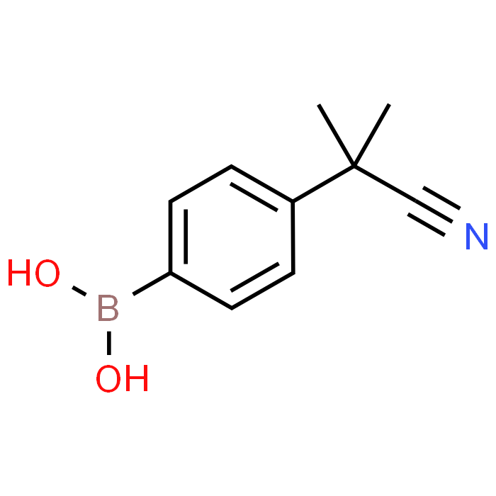 2-(4-Boronophenyl)-2-methylpropanenitrile