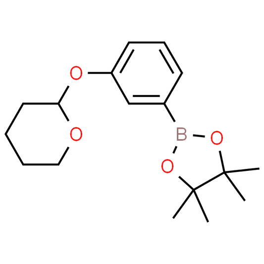 4,4,5,5-tetramethyl-2-(3-((tetrahydro-2H-pyran-2-yl)oxy)phenyl)-1,3,2-dioxaborolane