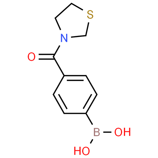 (4-(Thiazolidine-3-carbonyl)phenyl)boronic acid