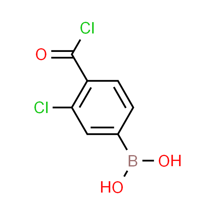 (3-Chloro-4-(chlorocarbonyl)phenyl)boronic acid