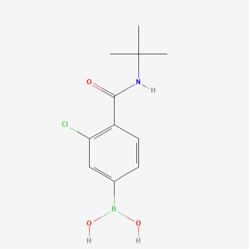 (4-(tert-Butylcarbamoyl)-3-chlorophenyl)boronic acid