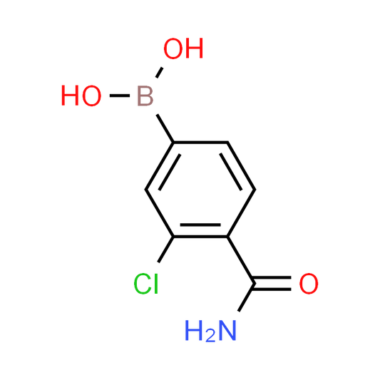 (4-Carbamoyl-3-chlorophenyl)boronic acid