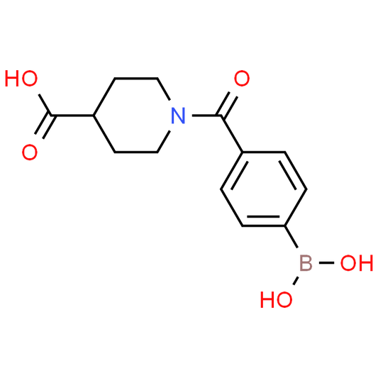 1-(4-Boronobenzoyl)piperidine-4-carboxylic acid