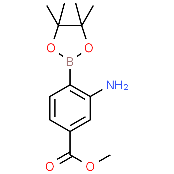 Methyl 3-amino-4-(4,4,5,5-tetramethyl-1,3,2-dioxaborolan-2-yl)benzoate