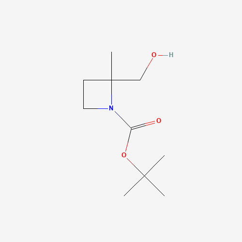 tert-Butyl 2-(hydroxymethyl)-2-methylazetidine-1-carboxylate
