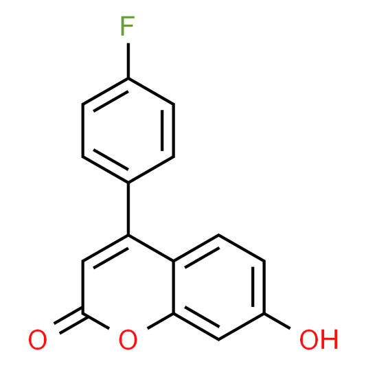 2H-1-Benzopyran-2-one,4-(4-fluorophenyl)-7-hydroxy-