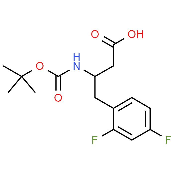 (R)-3-((tert-Butoxycarbonyl)amino)-4-(2,4-difluorophenyl)butanoic acid