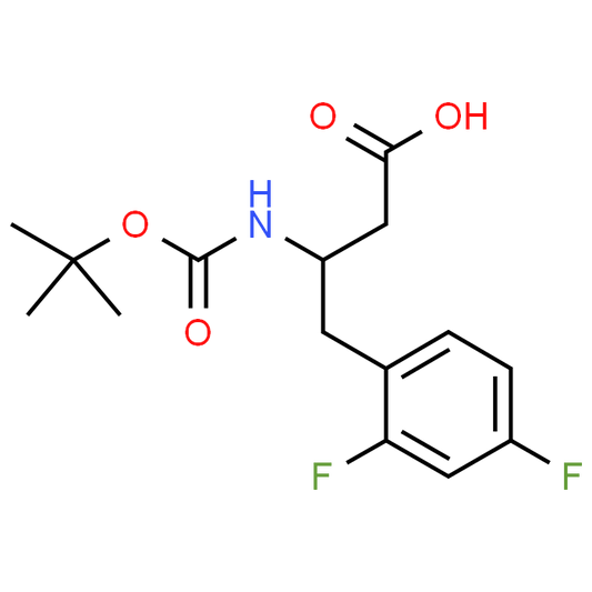 (R)-3-((tert-Butoxycarbonyl)amino)-4-(2,4-difluorophenyl)butanoic acid