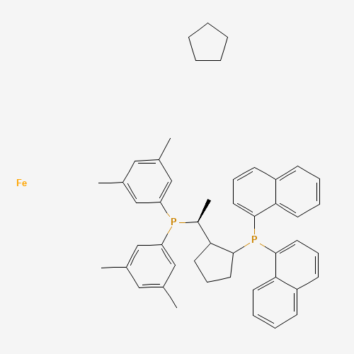 (S)-1-{(Rp)-2-[Di(1-naphthyl)phosphino]ferrocenyl}ethyldi(3,5-xylyl)phosphine