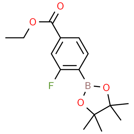 Ethyl 3-fluoro-4-(4,4,5,5-tetramethyl-1,3,2-dioxaborolan-2-yl)benzoate