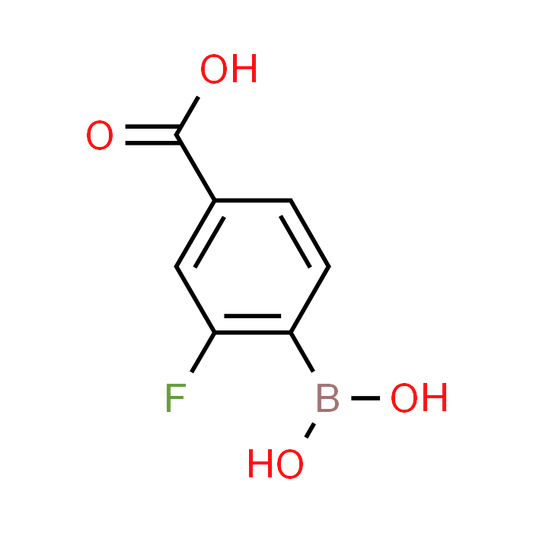 4-Borono-3-fluorobenzoic acid